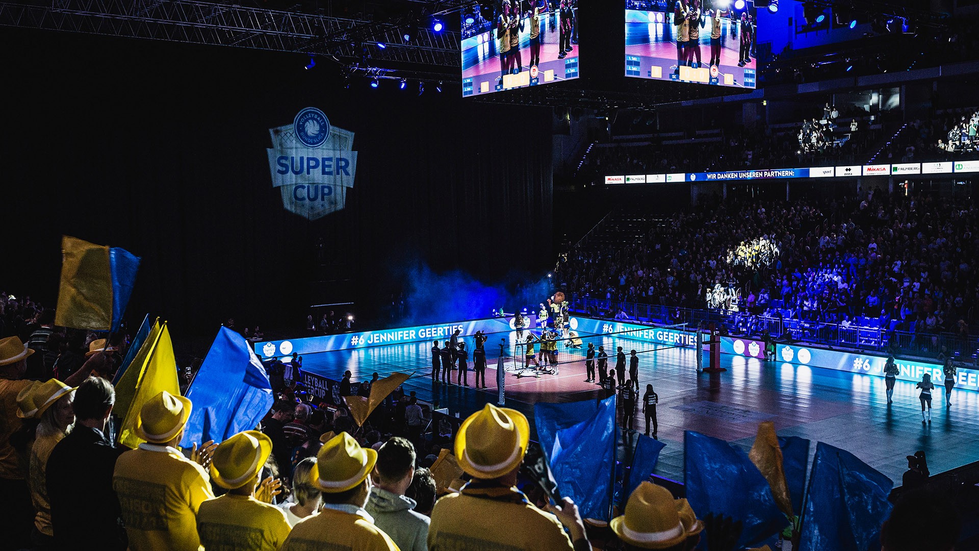  Der Supercup war eine gute Mischung aus Sport und Unterhaltung. (Foto: Sebastian Wells)